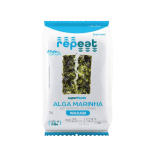 Alga Desidratada e Temperada Wasabi 5g