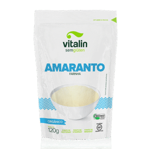 Amaranto Farinha Organico S/Gluten 120g Vitalin