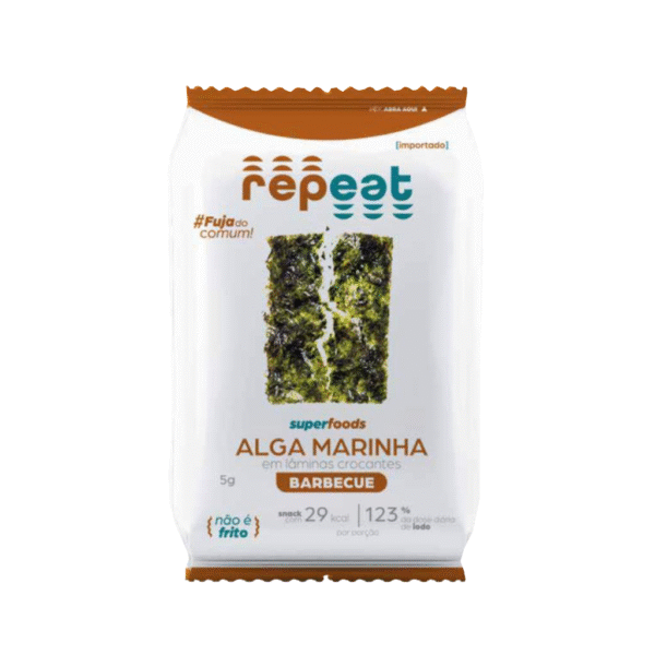 Alga Desidratada e Temperada Barbecue 5g