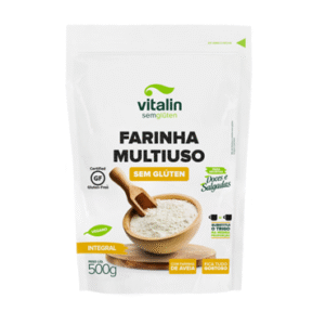 Farinha Multiuso Integral 500G Vitalin