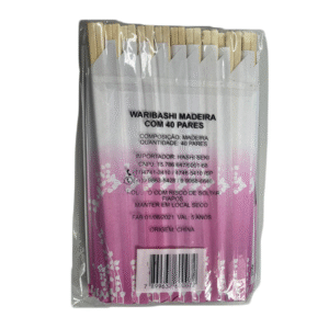 Waribashi Madeira C/ 40 Pares L. Seki