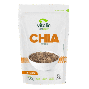 Chia Farinha Integral S/Gluten 150g Vitalin