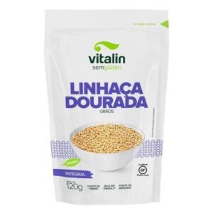 Linhaca Dourada Graos Integral 120G Vitalin